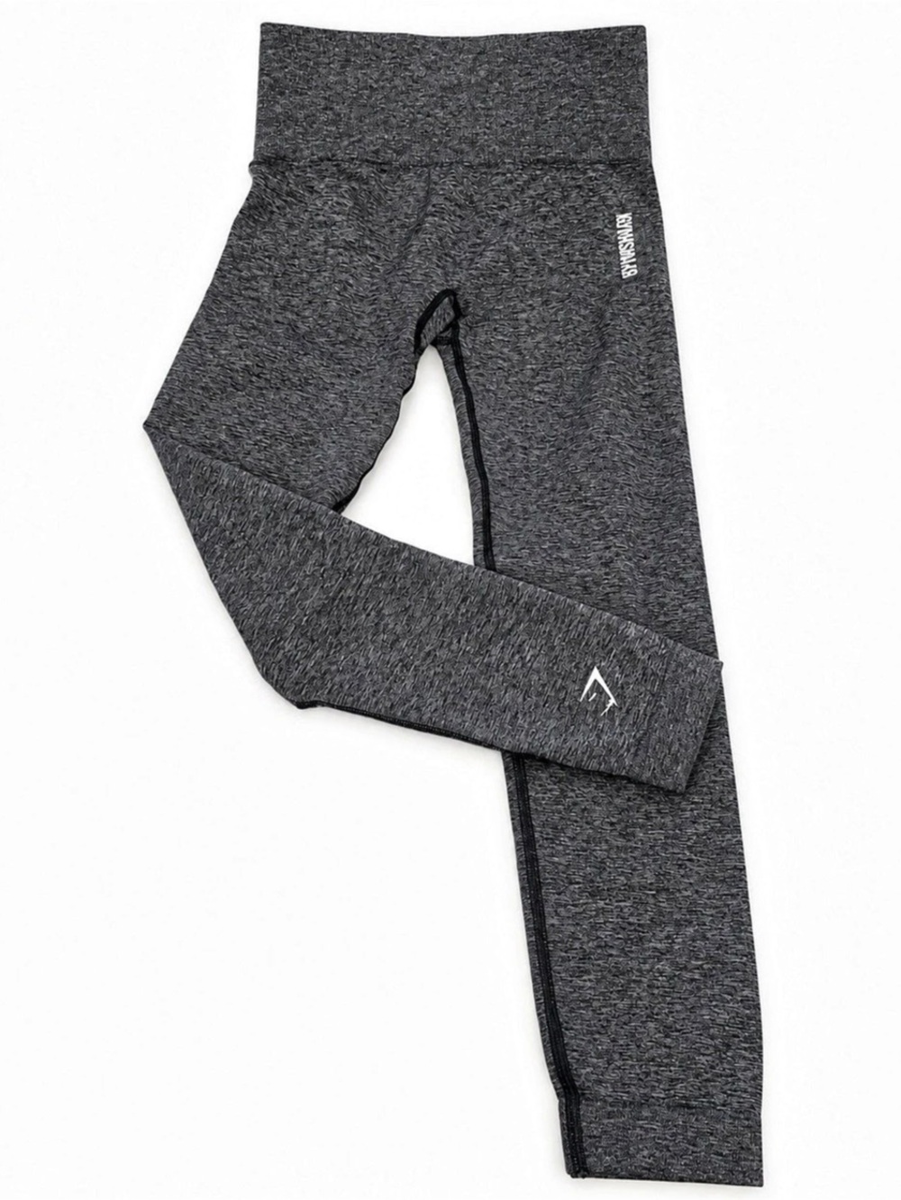 Gymshark Vital Seamless 2.0 Leggings Gray & Black Small
